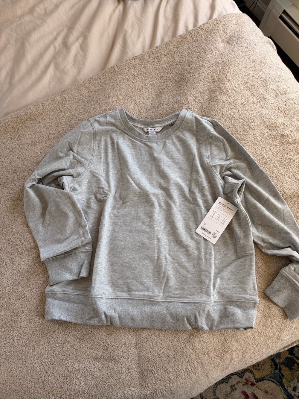 Athleta Retroterry Crewneck Sweatshirt